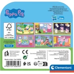 Kép 2/2 - Peppa malac 6 db-os mesekocka – Clementoni