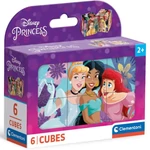 Kép 1/2 - Disney Hercegnők 6 db-os mesekocka – Clementoni