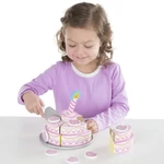 Kép 3/3 - Sütés-főzés emeletes torta fa játék szett – Melissa &amp; Doug