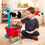 Kép 3/3 - Gurulós bevásálókocsi játék szett – Melissa & Doug