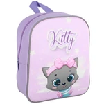 Kép 1/2 - Spirit: Grey Kitty szürke cicás 3D mintás ovis lekerekített hátizsák 30×25×12 cm