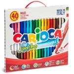 Kép 2/2 - Jumbo filctollszett 40 db – Carioca
