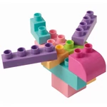 Kép 3/6 - Kids Blocks pasztell építőelemek 50 db-os szett – Wader