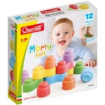 Kép 1/3 - Quercetti: Momy Soft 12 db-os puha építőkocka szett