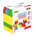 Kép 1/2 - Builder Blocks 45db-os színes építőkocka szett - Wader