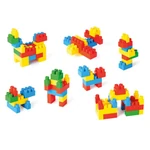 Kép 2/2 - Builder Blocks 45db-os színes építőkocka szett - Wader
