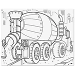Kép 2/2 - Járművek Jumbo színező – Melissa & Doug