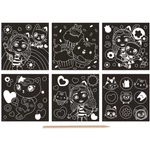 Kép 2/3 - Gabi babaháza: Képkarcoló készlet 6 lapos