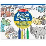 Kép 1/3 - Kék Jumbo színező – Melissa &amp; Doug