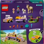 Kép 2/7 - LEGO® Friends: Ló- és póniszállító utánfutó (42634)
