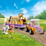 Kép 3/7 - LEGO® Friends: Ló- és póniszállító utánfutó (42634)
