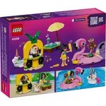 Kép 2/8 - LEGO® Friends: Medencés buli flamingóval és egyszarvúval (42658)