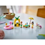 Kép 7/8 - LEGO® Friends: Medencés buli flamingóval és egyszarvúval (42658)