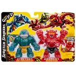 Kép 1/2 - Heroes of Goo Jit Zu: Redback vs. Sir Thrashalot nyújtható figura 2 db-os szett