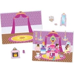 Kép 2/3 - A hercegnő kastélya újrahasználható matrica szett – Melissa & Doug
