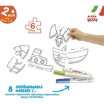Kép 2/2 - Baby első színezhető puzzle szettem – Carioca