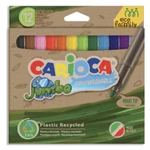 Kép 1/2 - Eco Family Jumbo 12 db-os színes filctoll szett – Carioca