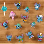 Kép 3/4 - Disney Stitch mini meglepetés figura ananász formájú kapszulában 4. széria 1 db