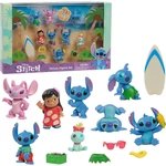 Kép 2/2 - Lilo &amp; Stitch deluxe figura készlet 11 db-os