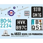 Kép 2/8 - Italeri 1/9 Vespa 125 Primavera robogó makett