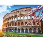 Kép 1/4 - Gyémántszemes kirakó: Róma Colosseum gyémántfestő szett 30×40 cm