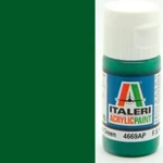 Kép 2/2 - Italeri Gloss Green (4669AP) – Fényes zöld makett festék 20ml