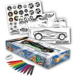 Kép 2/2 - Hot Wheels Teljes gázzal! Világító tervezőasztal – Fashion Angels