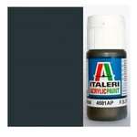 Kép 1/2 - Italeri Flat Gun Metal (4681AP) – Matt fegyverfém makett festék 20ml