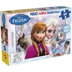 Kép 1/2 - Jégvarázs A testvérek 2 az 1-ben 60 db-os maxi puzzle és színező 70×50 cm – Lisciani