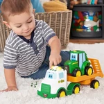 Kép 3/6 - Tomy: John Deere farm szett traktorral, fénnyel és hanggal
