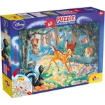 Kép 1/3 - Bambi 2 az 1-ben 60 db-os puzzle és színező 50×35 cm – Lisciani