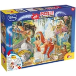 Kép 1/3 - A Dzsungel könyve 2 az 1-ben 108 db-os puzzle és színező 50×35 cm – Lisciani