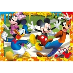 Kép 2/3 - Mickey egér 2 az 1-ben 250 db-os puzzle és színező 50×35 cm – Lisciani
