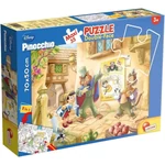 Kép 1/2 - Disney Pinokkió 2 az 1-ben maxi 35 db-os puzzle és színező 70×50 cm – Lisciani