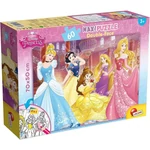 Kép 1/2 - Disney Hercegnők 2 az 1-ben 60 db-os maxi puzzle és színező 70×50 cm – Lisciani