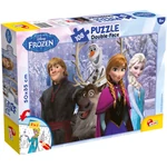 Kép 1/3 - Jégvarázs – A barátság ereje 2 az 1-ben 108 db-os puzzle és színező 50×35 cm – Lisciani