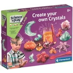 Kép 1/2 - Science&amp;Play: Kristálykészítő játék készlet – Clementoni