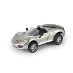 Kép 2/2 - Darda: Porsche 918 Spyder ezüst pályaautó hátrahúzható motorral 1/60