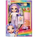 Kép 1/3 - Rainbow High Jr: Pizsiparti Violet divat baba