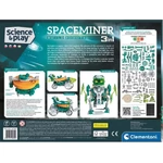 Kép 5/5 - Science & Play: 3 az 1-ben megépíthető űrbányász robot – Clementoni