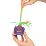 Kép 2/2 - Monster Fun: Mókás hajas szörny figura nyújtható hajjal többféle változatban 1 db