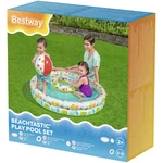 Kép 4/4 - Bestway: Beachtastic felfújható pancsoló medence 3az1-ben szett Ø 122 × 20 cm
