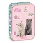 Kép 1/3 - Ars Una: Cute Animals - Tea Party cicás emeletes tolltartó