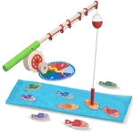 Kép 2/3 - Mágneses-számos horgászat fa készségfejlesztő – Melissa & Doug