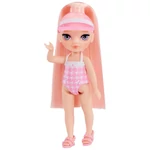 Kép 3/4 - Rainbow High: Medencés parti játékszett Blush Parker babával