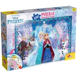 Kép 1/3 - Jégvarázs 2 az 1-ben 250 db-os puzzle és színező 50×35 cm – Lisciani