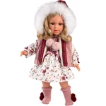 Kép 1/3 - Llorens: Lucia 40 cm-es baba virágos ruhában
