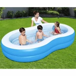 Kép 2/6 - Bestway: Family Pool Lagoon családi ovális kétgyűrűs medence 262 × 157 × 46 cm