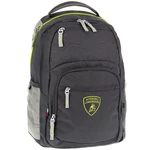 Kép 1/4 - Lamborghini zöld-szürke iskolatáska hátizsák AU-5