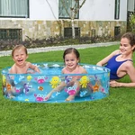 Kép 2/4 - Bestway: Fill 'N Fun Sparkling Sea tengeri állatos merevfalú pancsolómedence, Ø 122 × 25 cm
